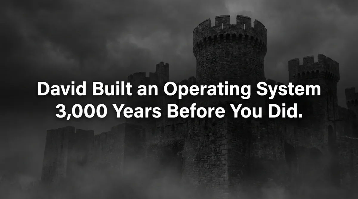 God Designed Operating Systems. David Built One. Most Leaders Never Do.