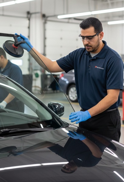 Professional windshield replacement Dallas DFW with OEM quality glass