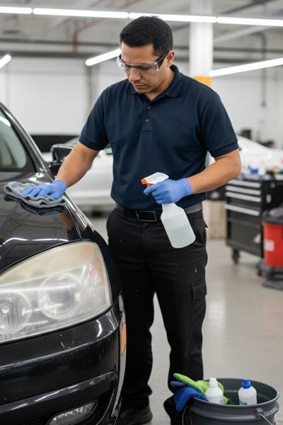 Professional auto detailing Dallas Texas deep cleaning interior and exterior