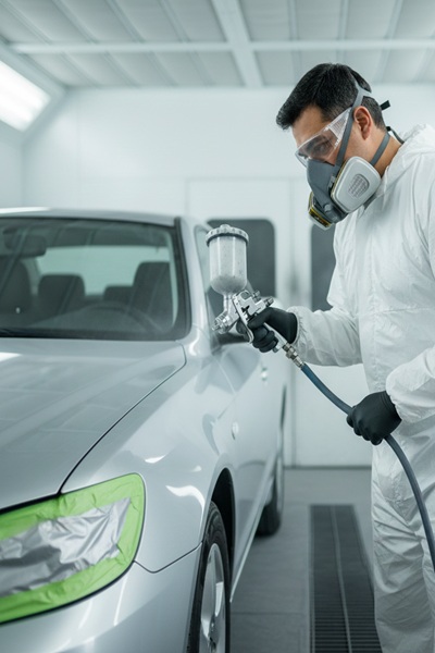 Spot painting Dallas DFW targeted repainting for damaged areas