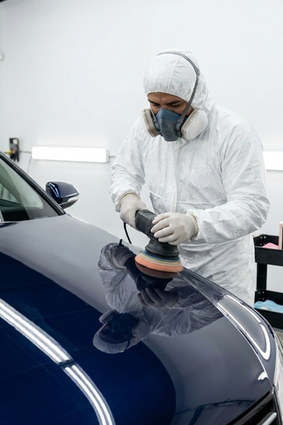 Paint correction Dallas removing swirl marks surface imperfections