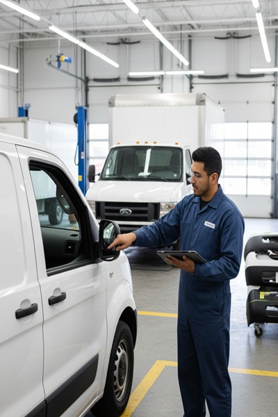 Fleet body repair Dallas DFW commercial vehicle service