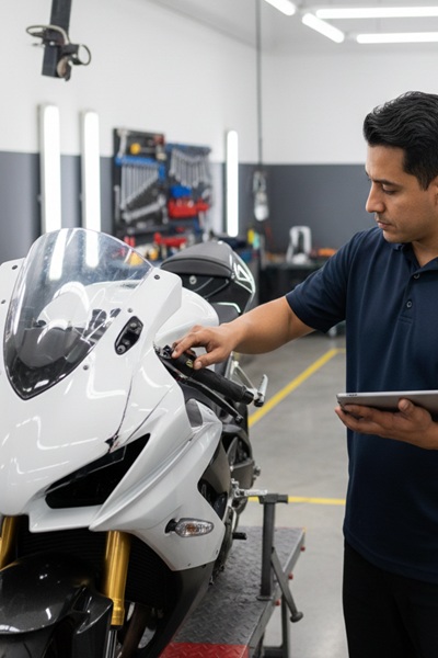 Motorcycle body repair Dallas