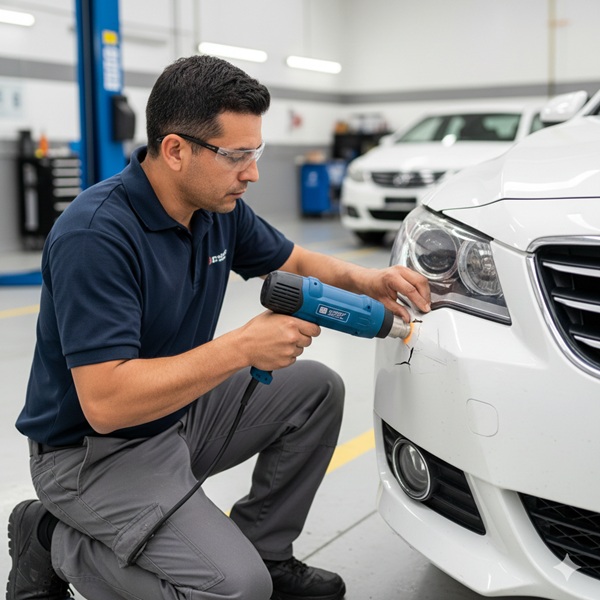 Bumper repair Dallas fix cracked dented bumpers safety appearance