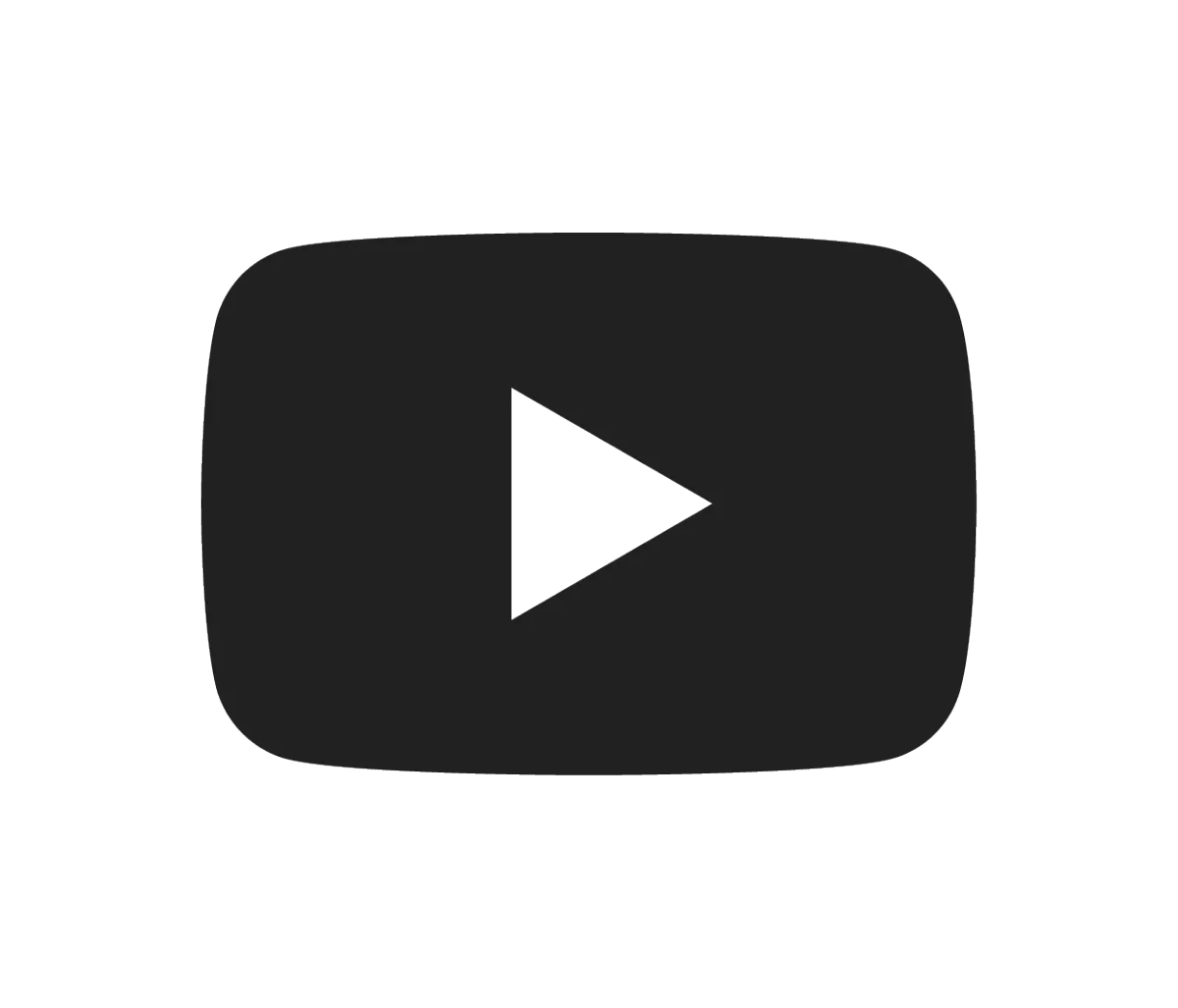 Black YouTube Brand logo