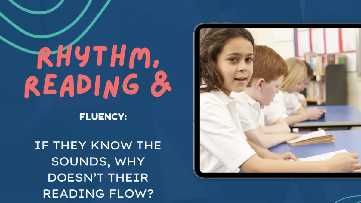 If they know the sounds, why doesn't their reading flow?