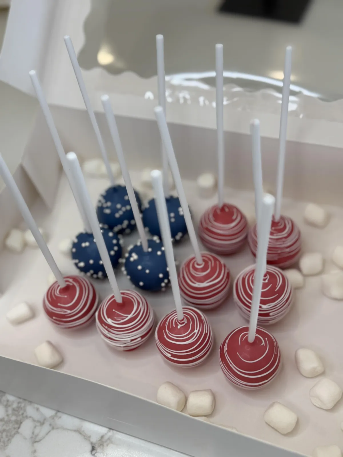 4th of July Cake Pops in Idaho Falls