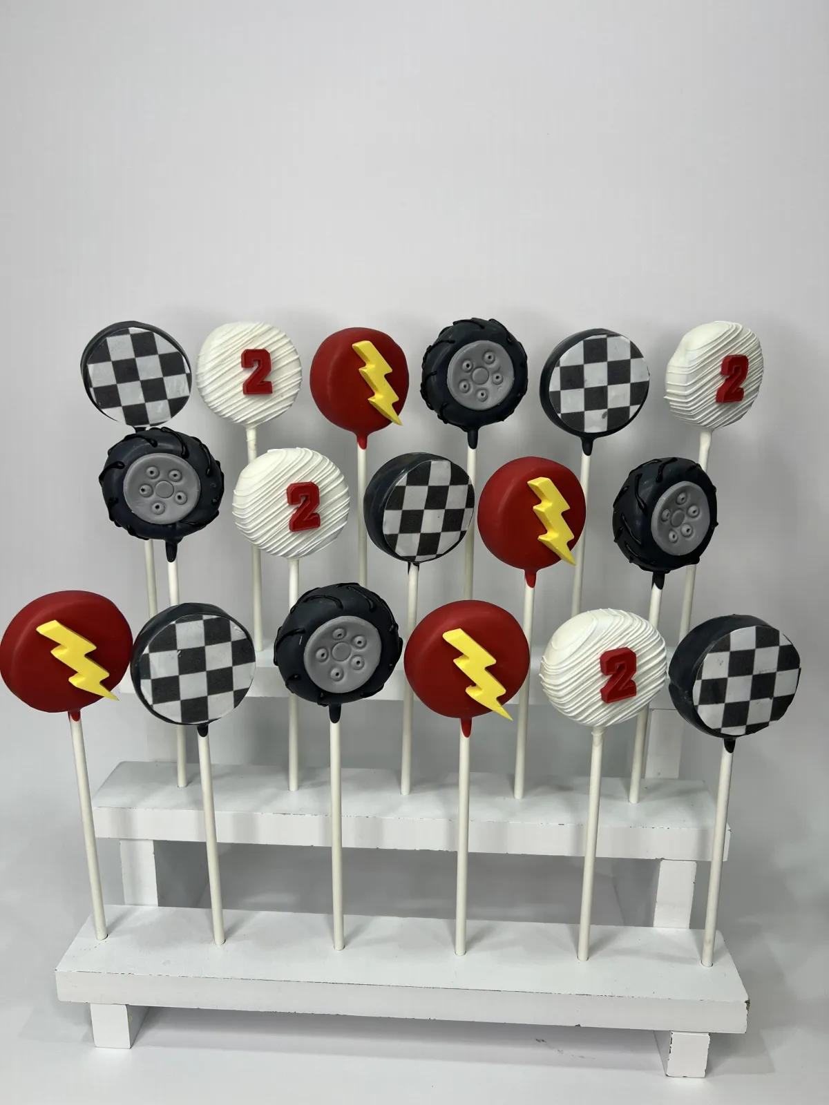 Cars Themed Cake Pops in Idaho Falls