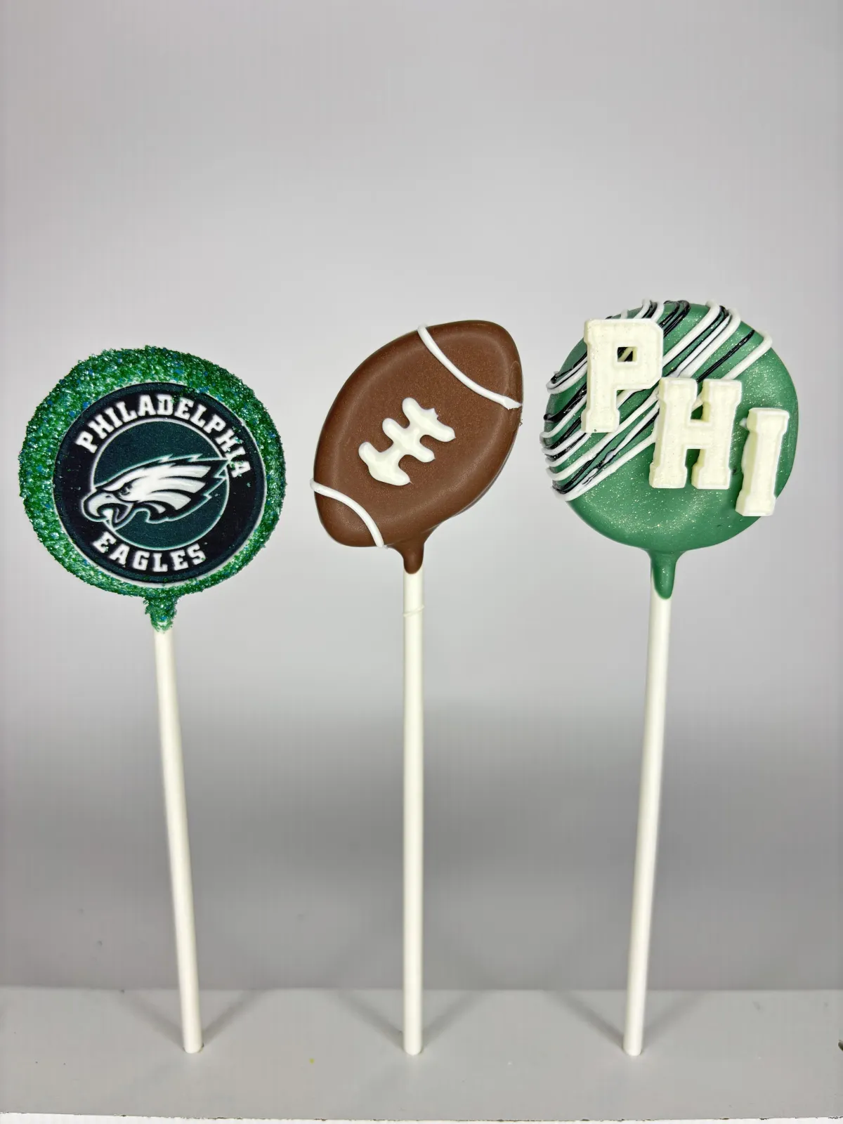 Football Cake Pops in Idaho Falls