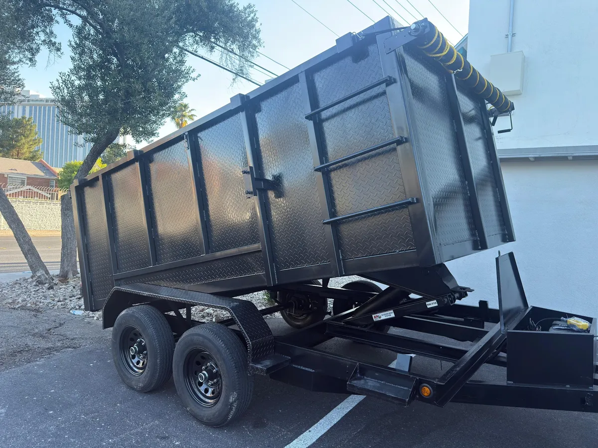 Legacy Removal Company dump trailer for hauling