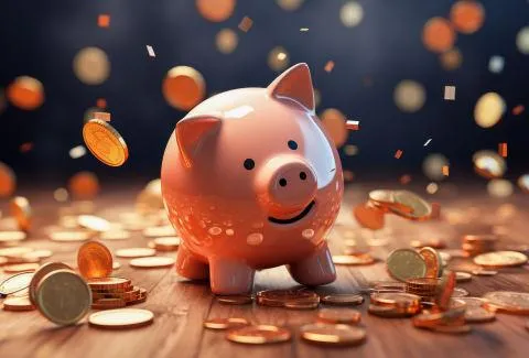 Financial Security Summit Piggy Bank Makin' It Rain