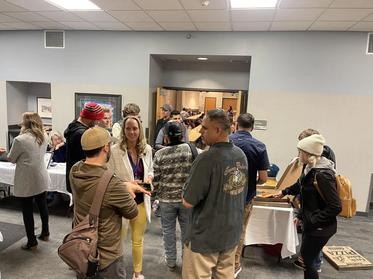 Real estate investors attending a Utah REIA monthly meeting focused on creative financing strategies