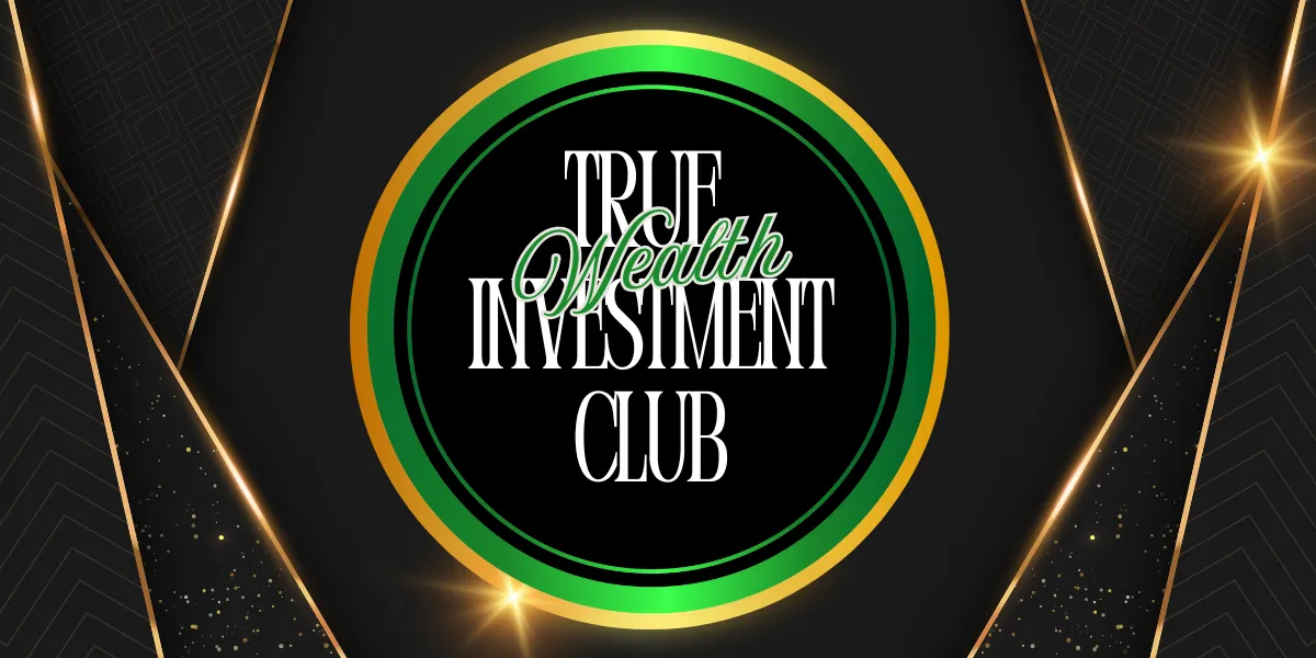  T.R.U.E. Investment Club logo – Real estate investing group focused on JV deals and asset-backed returns.