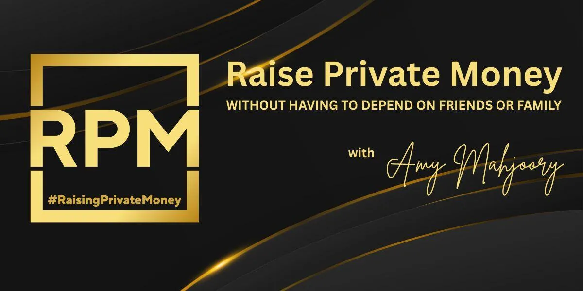 Amy Mahjoory Coaching & Capital Raising Logo – Expert in Private Money for Real Estate Investors