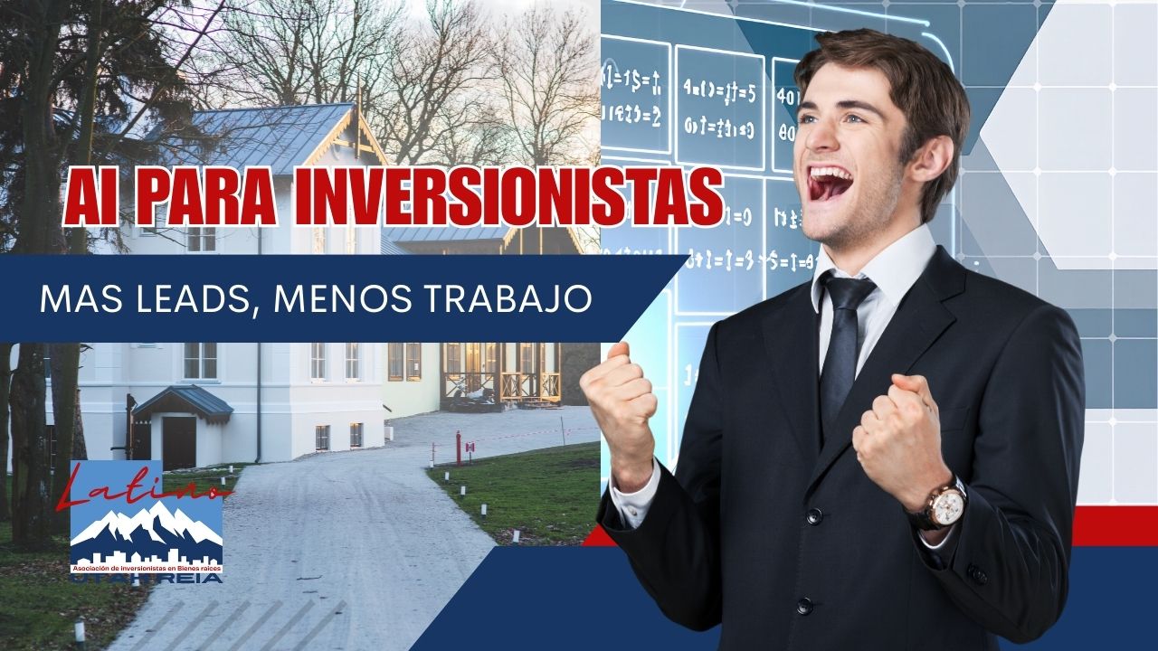 Inversionista inmobiliario usando inteligencia artificial para generar leads y automatizar seguimiento