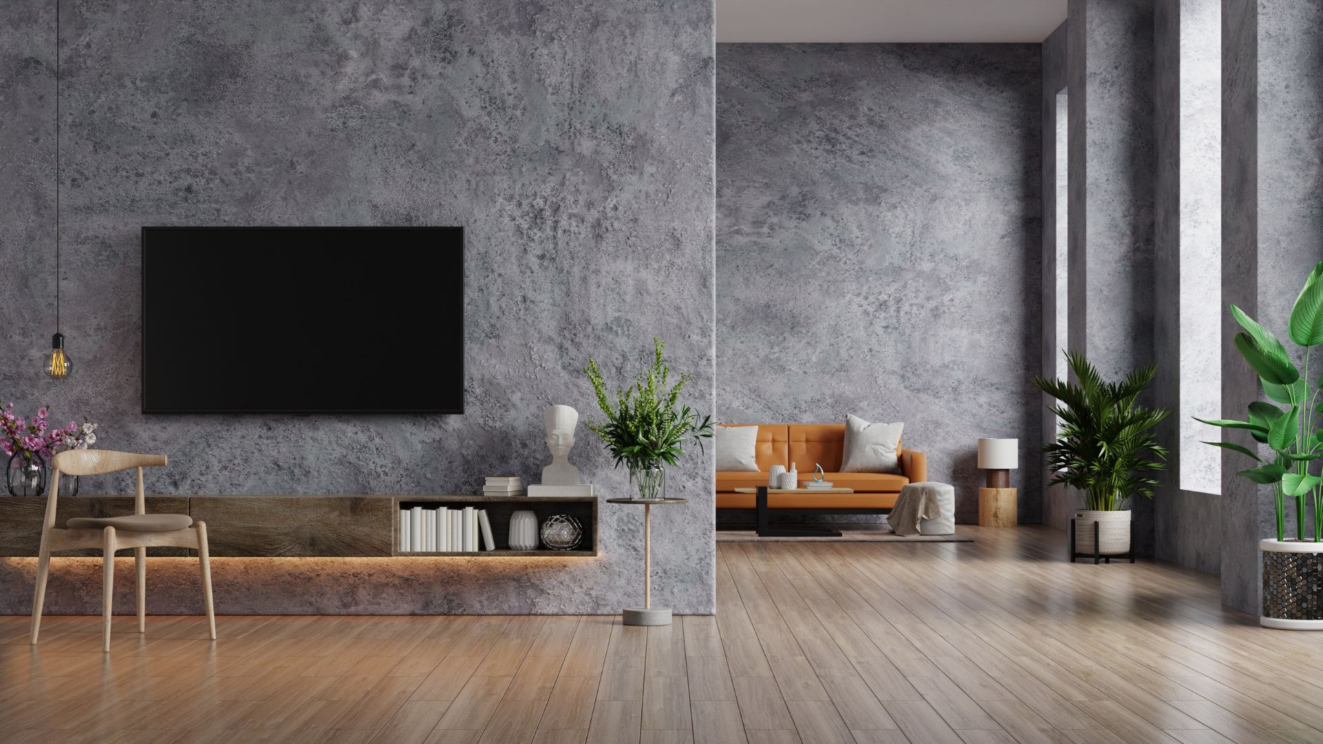 Interior design of modern house