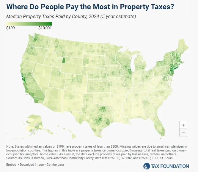 Property Taxes by State and County – 2026