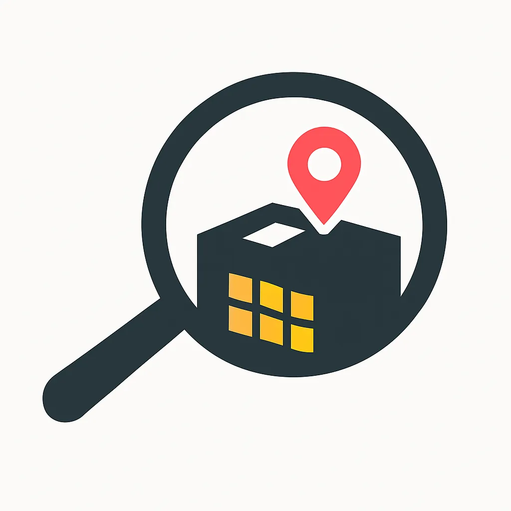 Division One: Construction Services logo, stylized blueprint and hard hat, blue and teal, clean lines