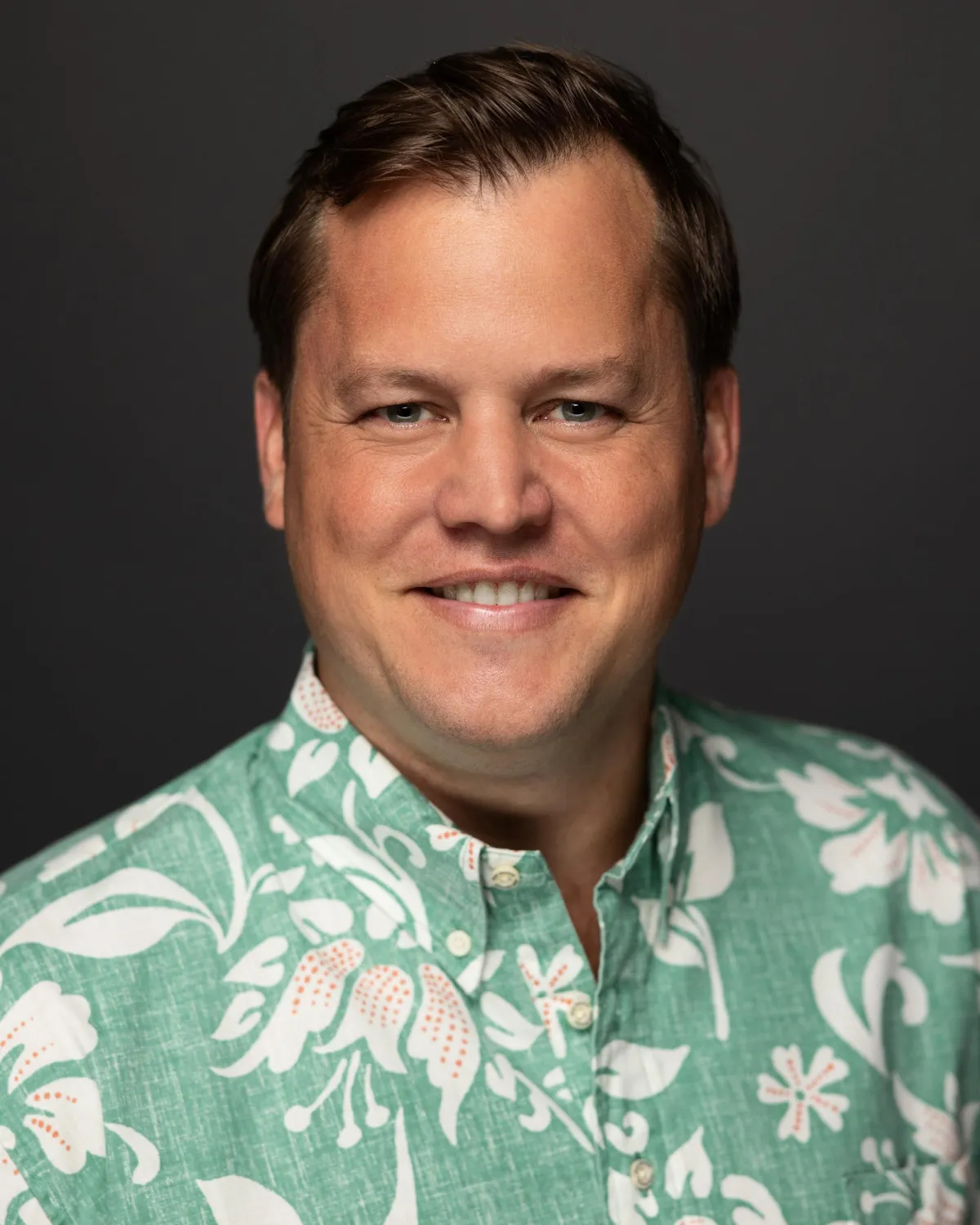 Male portrait in studio Oahu, Hawaii.