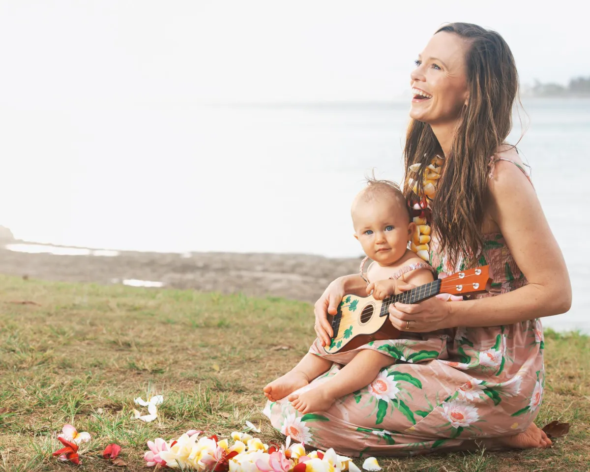 Family portraits in Honolulu.