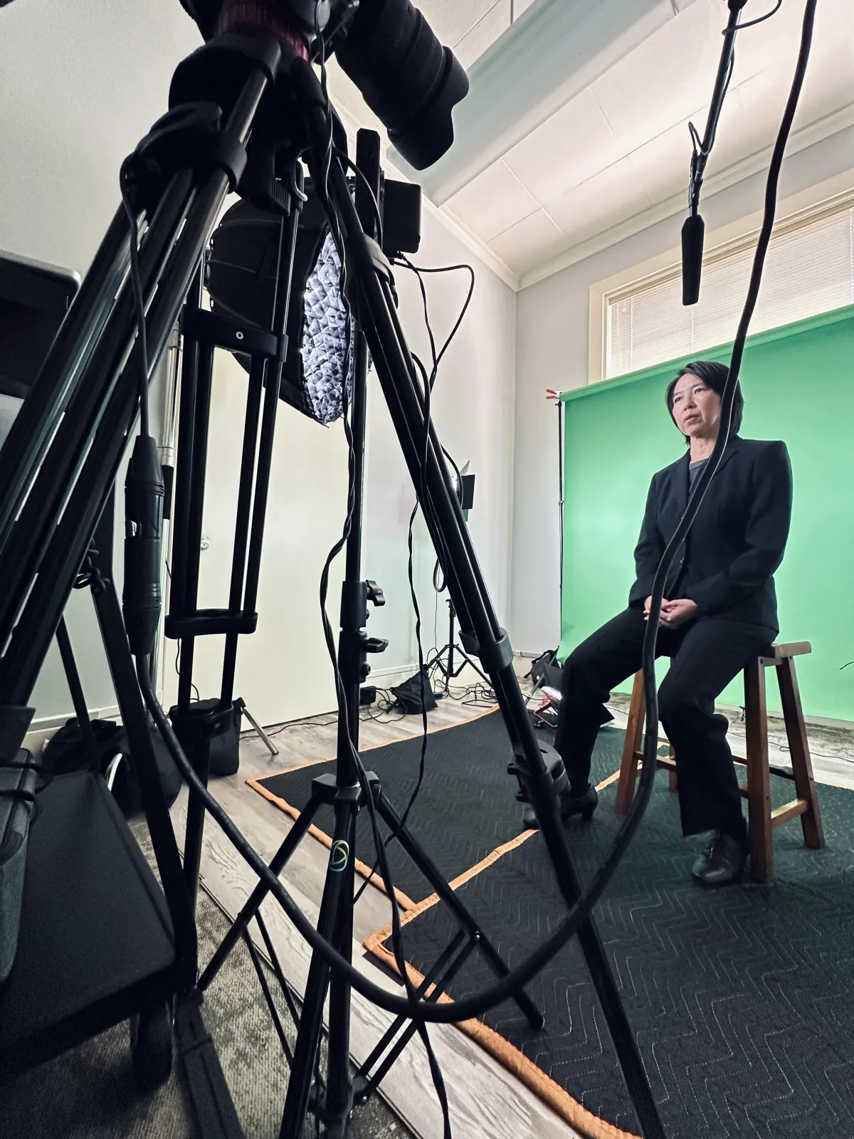 Video interview in Honolulu