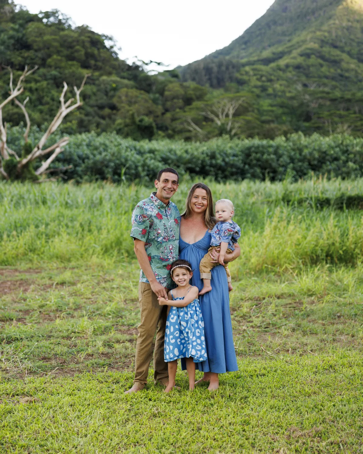 Family photos in Oahu, Hawaii
