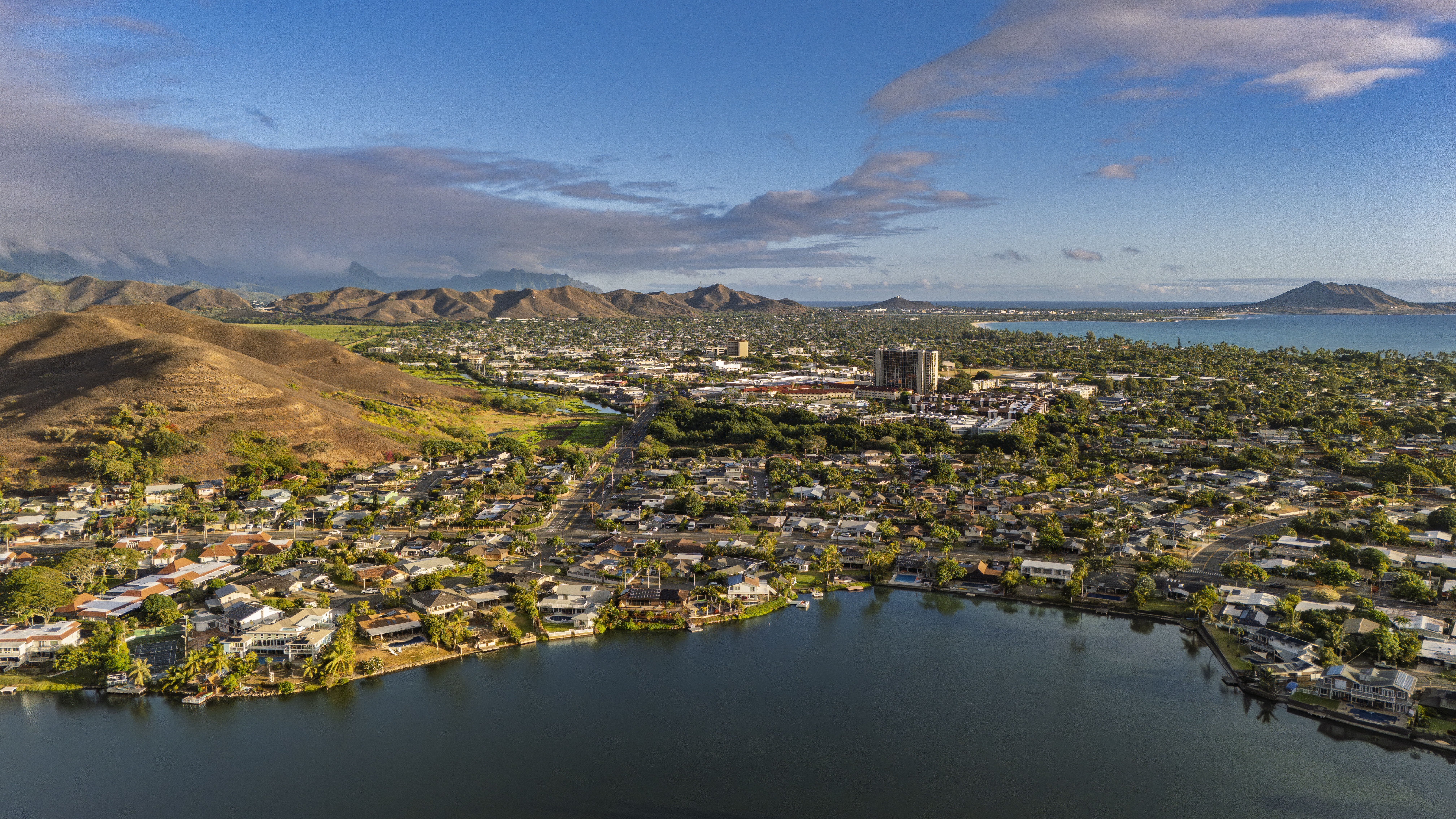 Enchanted Lakes in Kailua. 