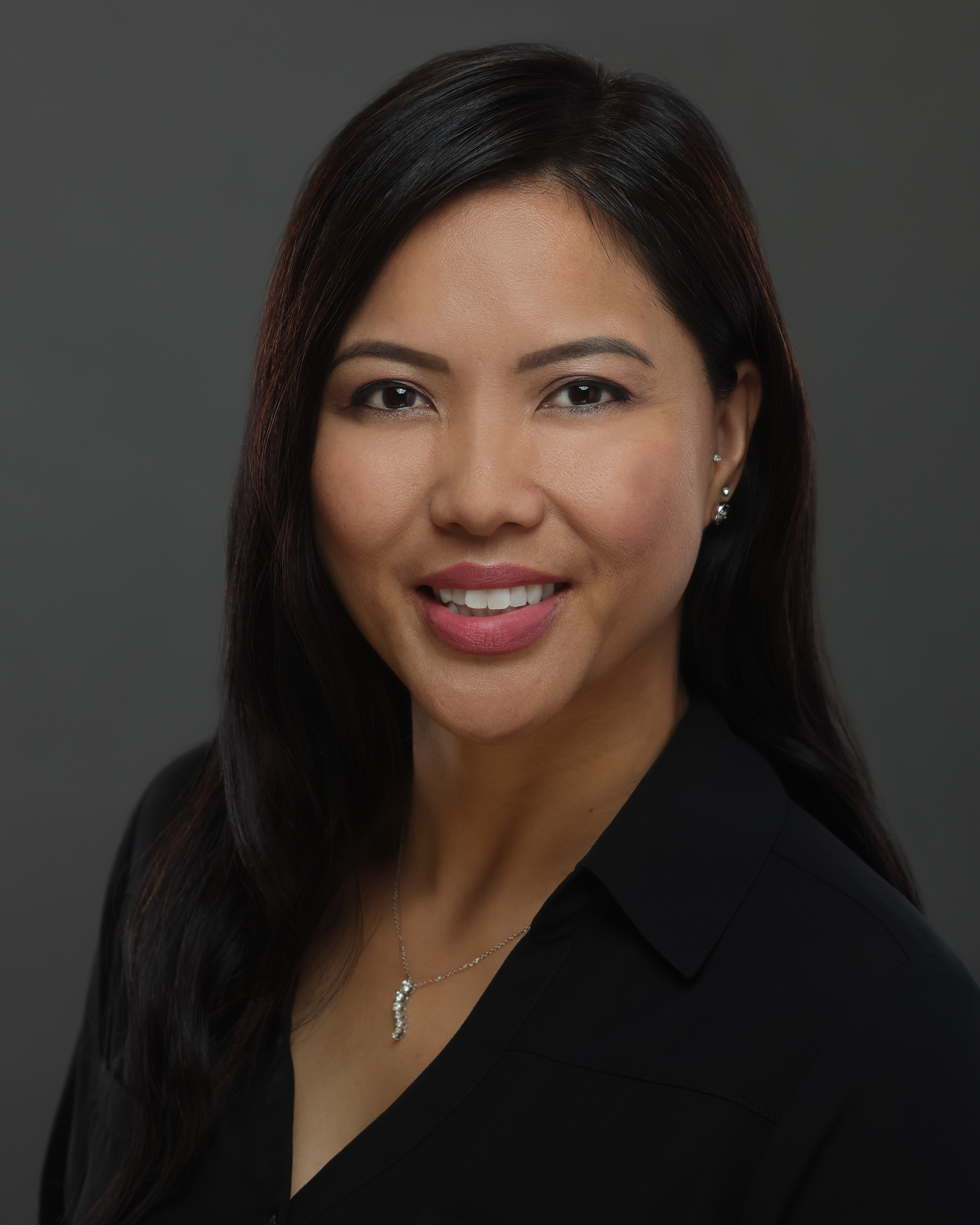 Headshot in a photo studio.