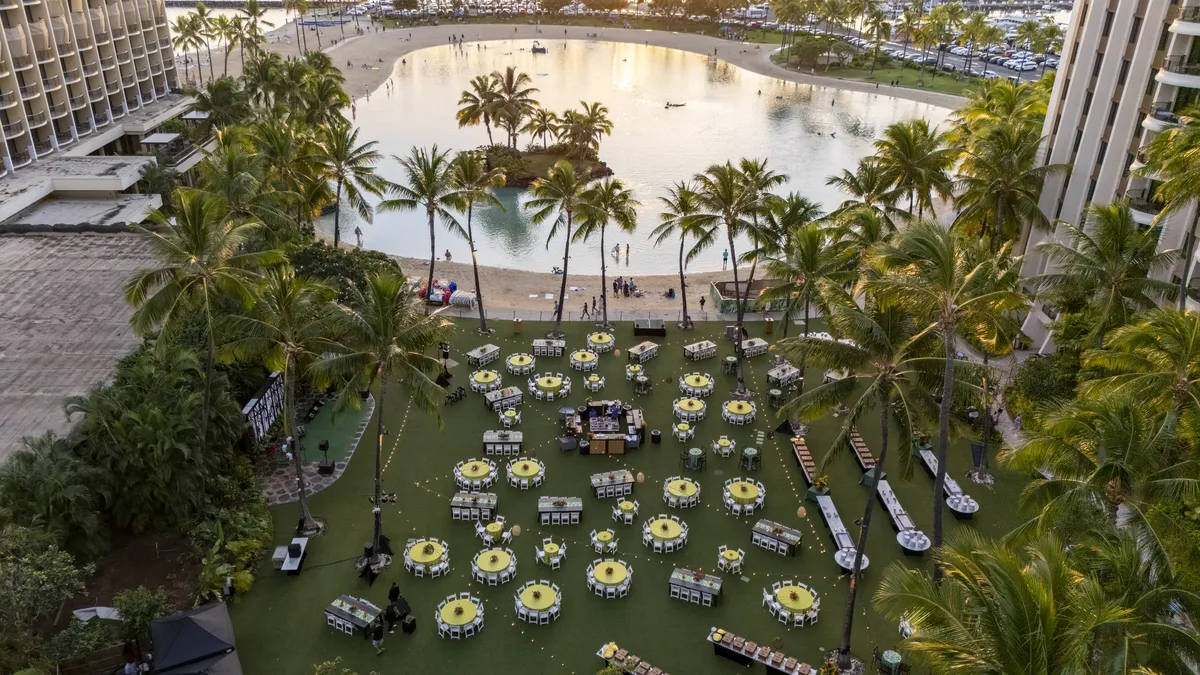 Great Lawn at Hilton Hawaiian Village