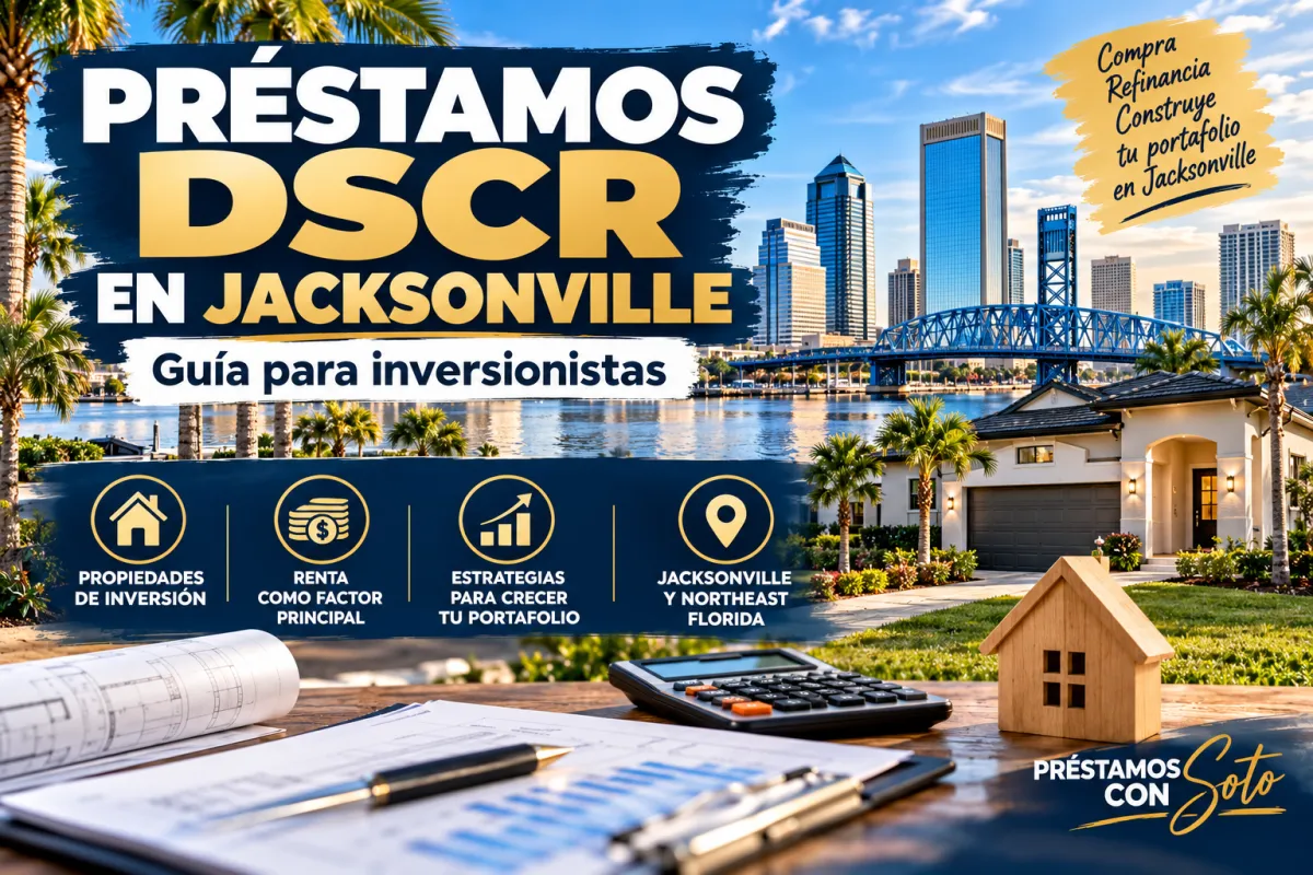 Préstamos DSCR en Jacksonville Florida para inversionistas inmobiliarios