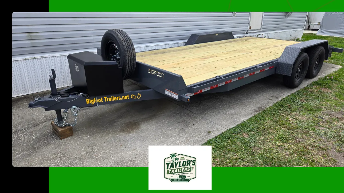 Why Do Motorsports Teams in Daytona Beach Choose the Car Hauler Bigfoot?