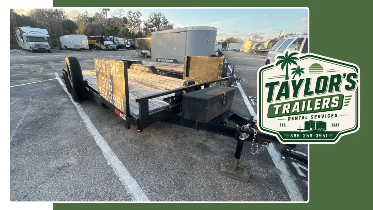 Car Hauler Premier for standard and non-running vehicle transport at Taylor's Trailer in Daytona Beach, Florida