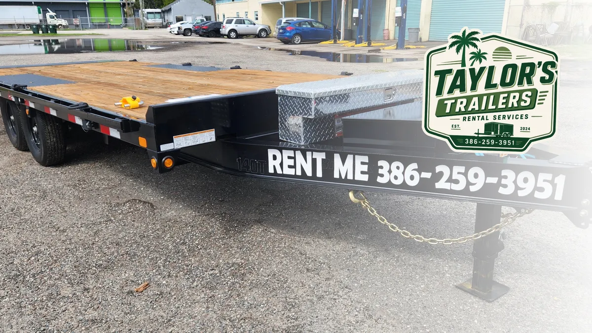 How Does the Deckover Tilt Trailer Support Daytona Beach Cross Country and Fall Sports Facility Prep?