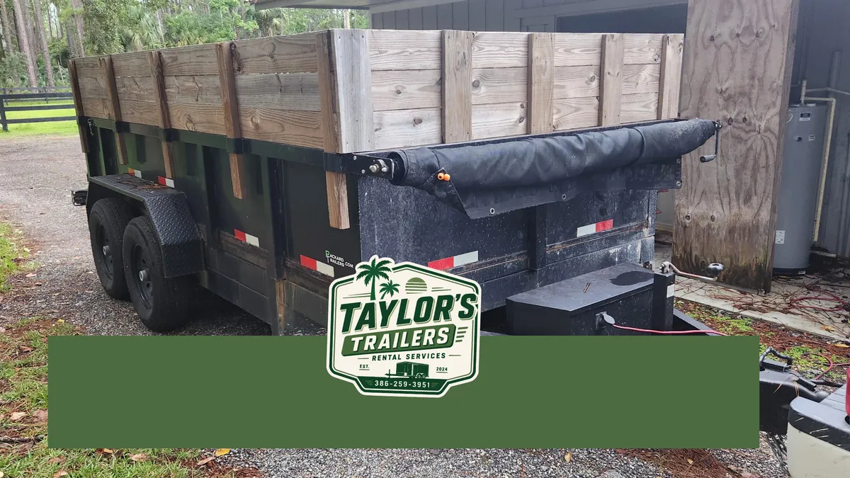 How Does the Dump Trailer Handle Daytona Beach Hurricane Season Debris?
