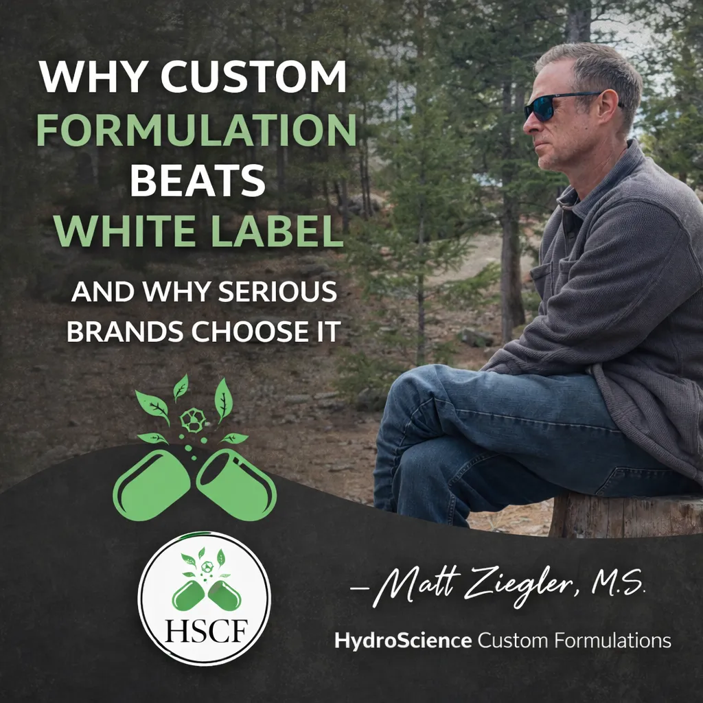 Why Custom Formulation Beats White Label