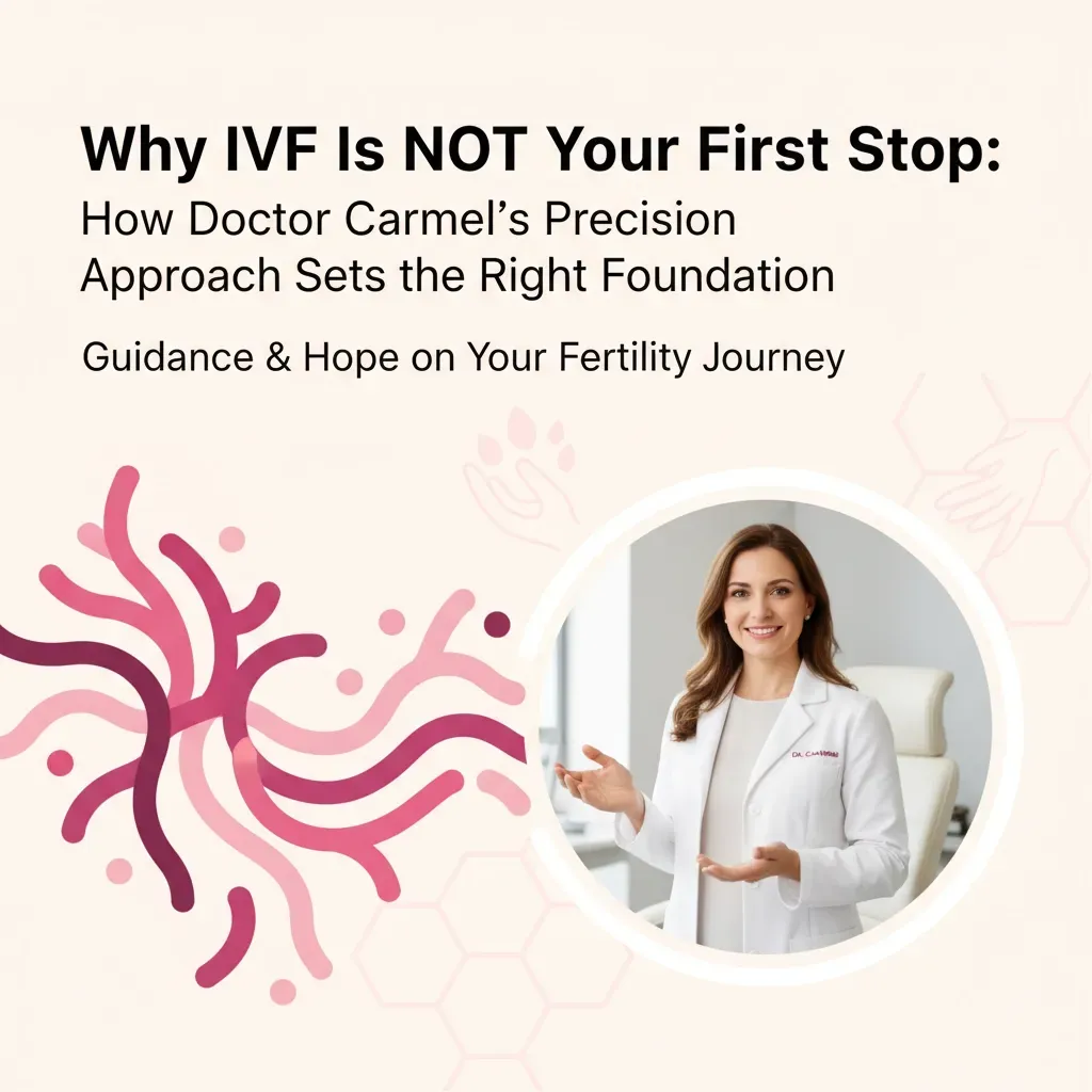 Why IVF is NOT Your First Stop on the Journey to Parenthood