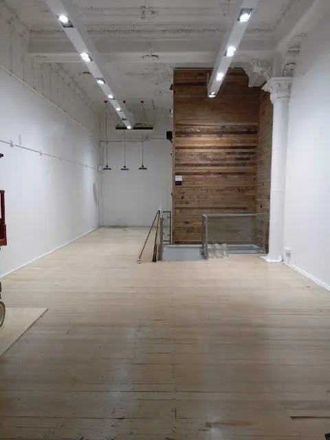 Spacious interior with newly plastered walls and smooth finish