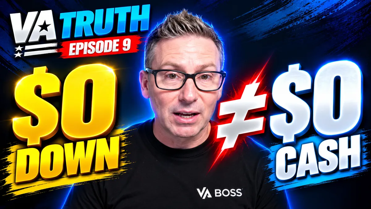 VA Loan Zero Down Does Not Mean Zero Cash to Close and Here Is What Every Veteran Buyer Needs to Know