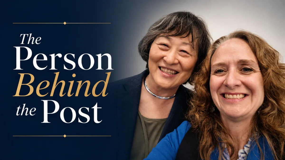 The Person Behind the Post