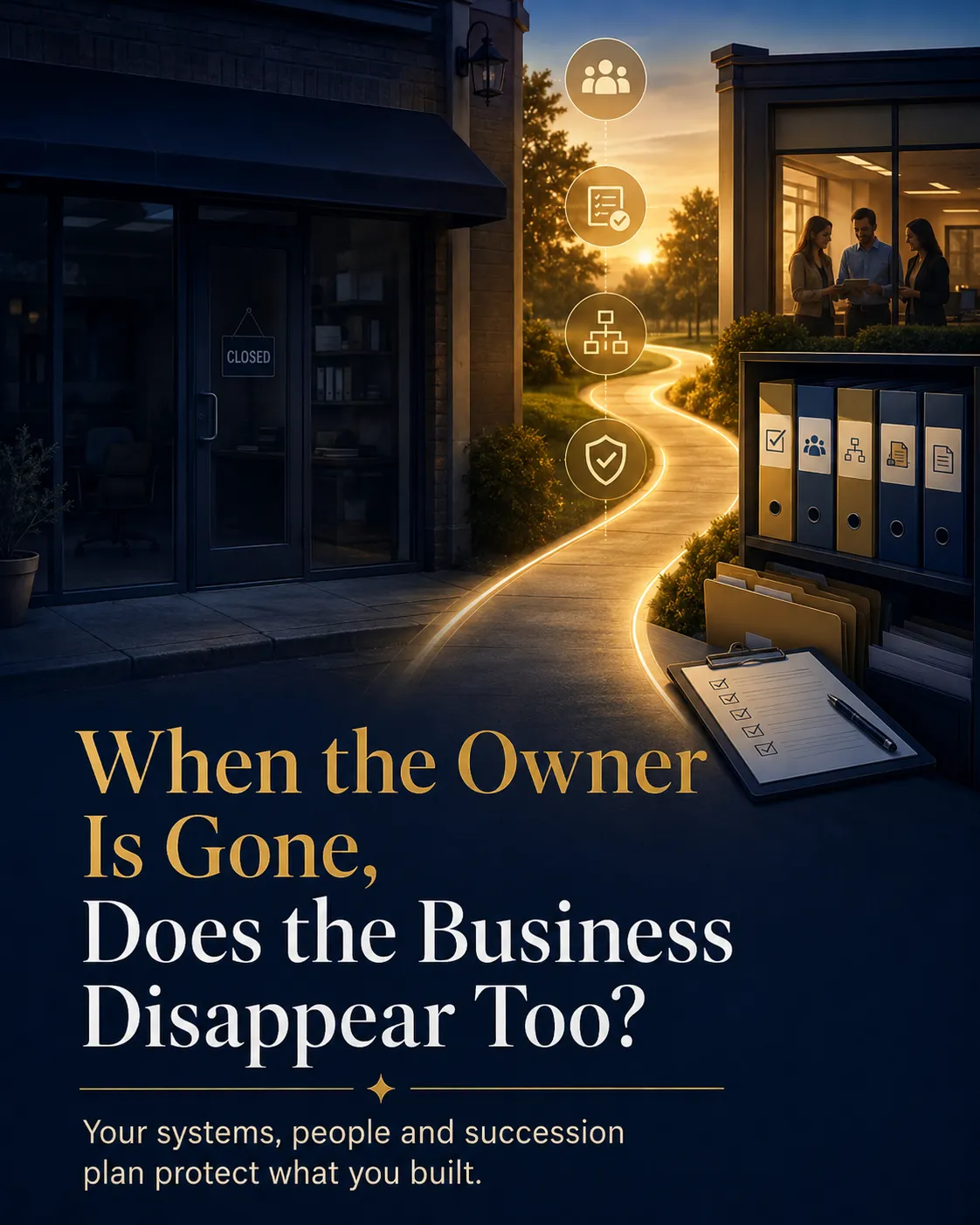When the Owner Is Gone, Does the Business Disappear Too?