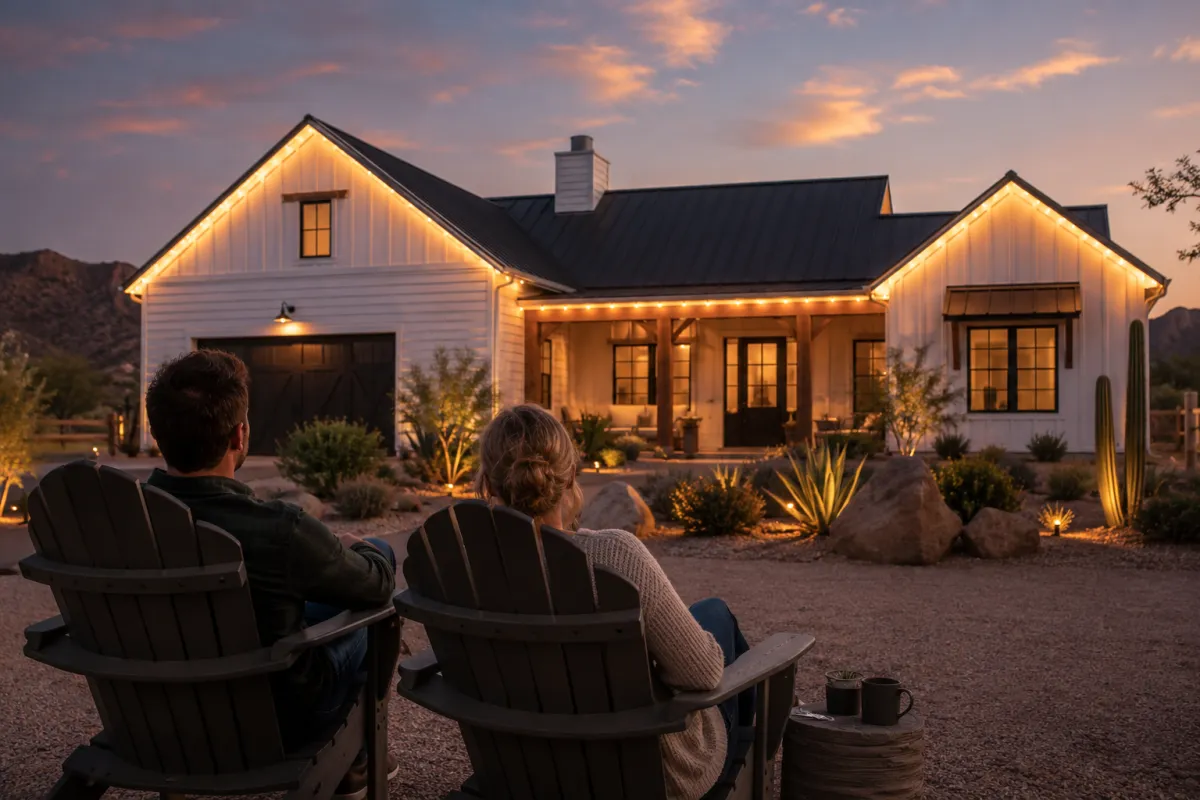 Year-Round Outdoor Lighting Phoenix, AZ | Halo Home Lighting