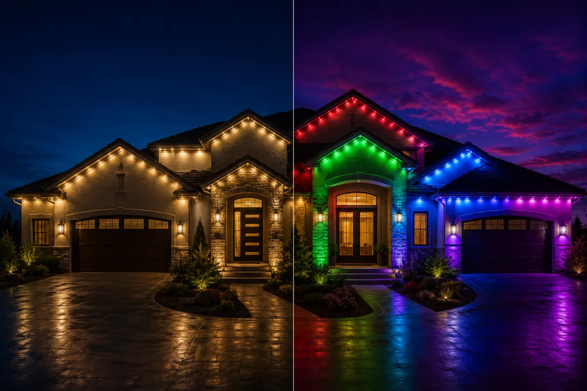 LED House Lights in Phoenix, AZ | Halo Home Lighting
