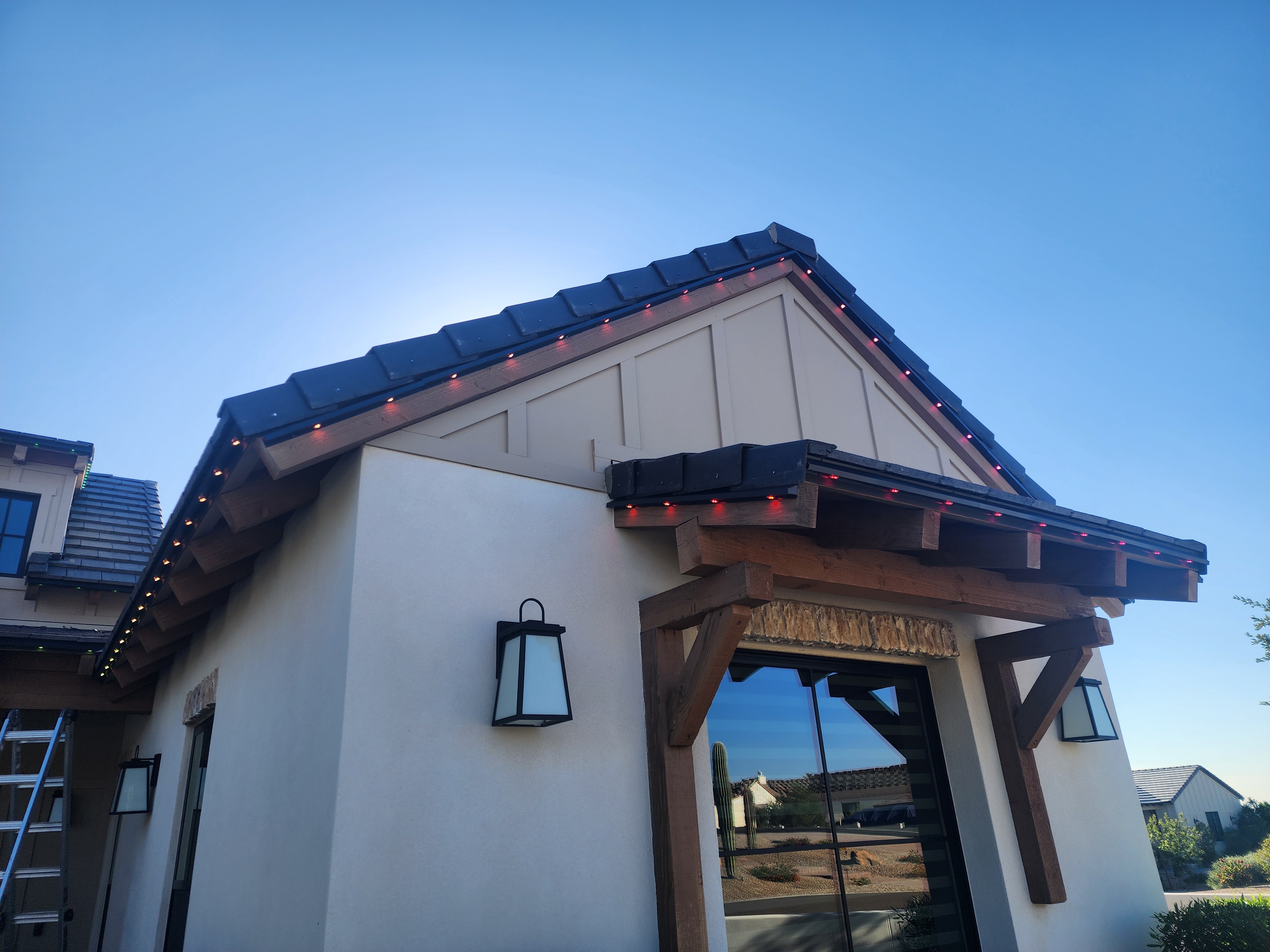Outdoor Light on Phoenix, AZ Home | Halo Home Lighting