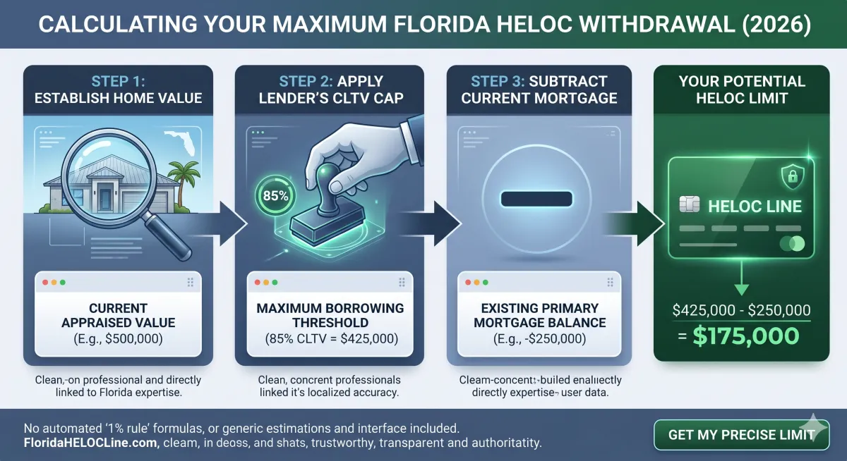 How Much Equity Can I Withdraw From My Florida Home?