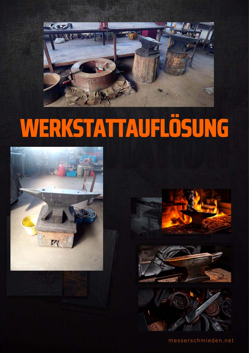 Lindenschmiede-Messerschmieden-Werkstattauflösung