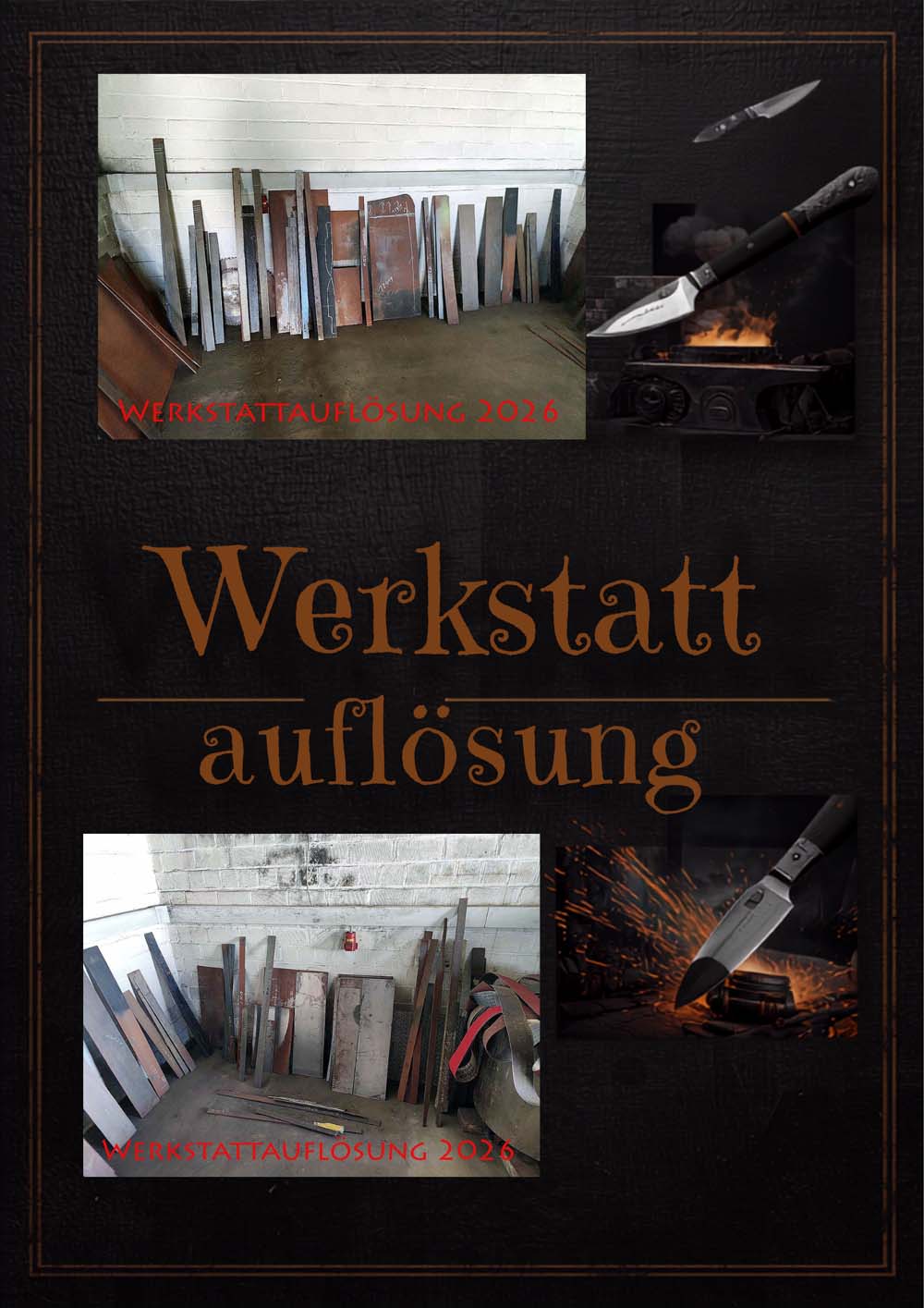 Lindenschmiede-Messerschmieden-Werkstattauflösung