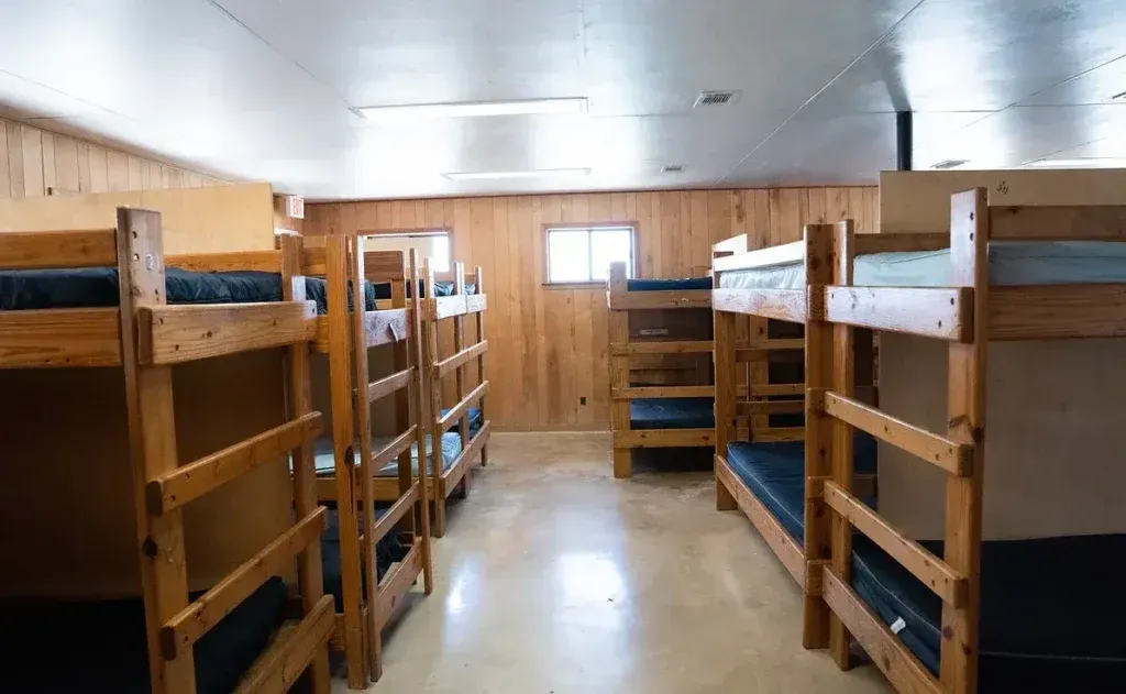 Bunk bed in the bunkhouse at Feel Day