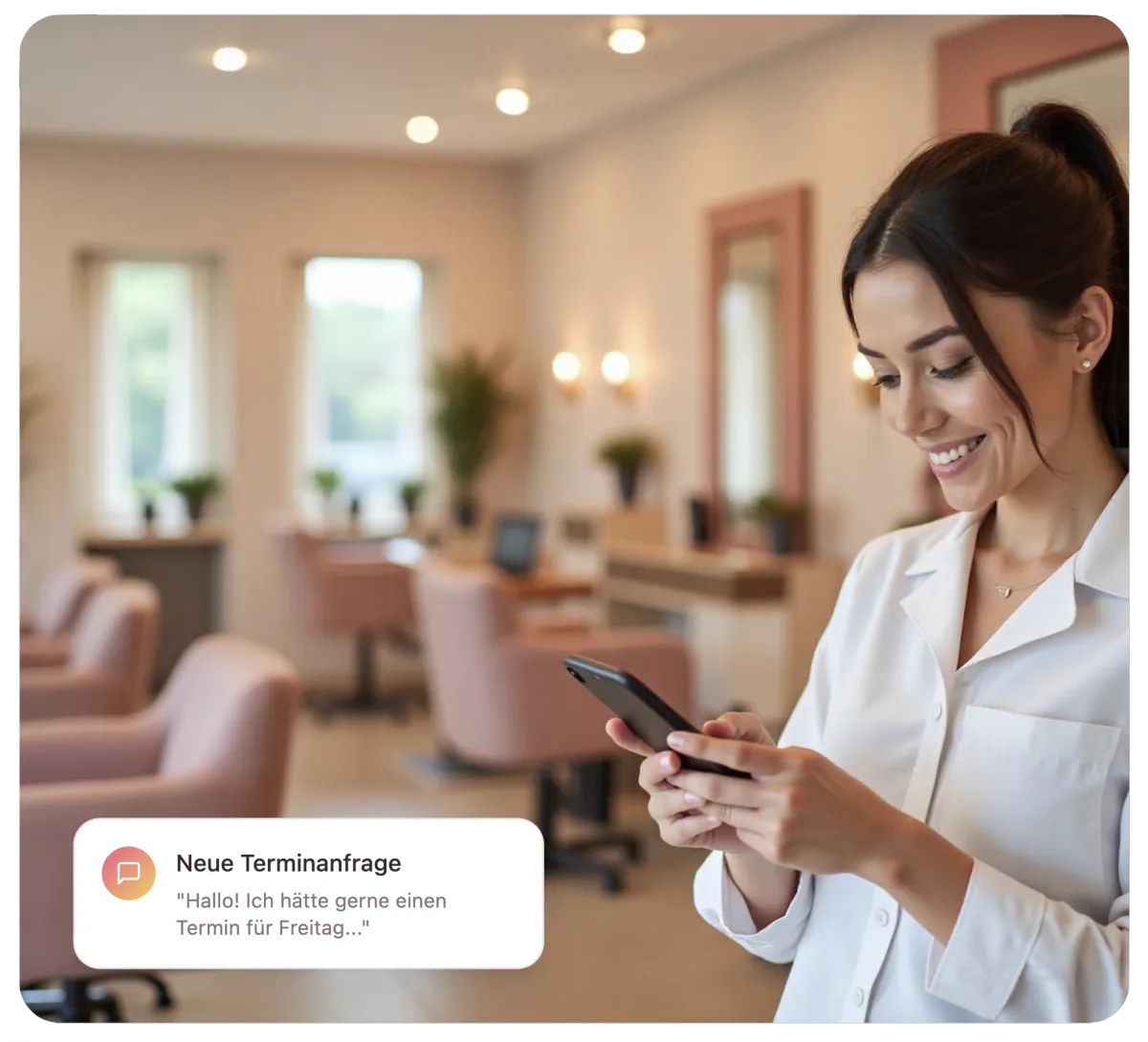 AI Chatbot für Beauty Termine
