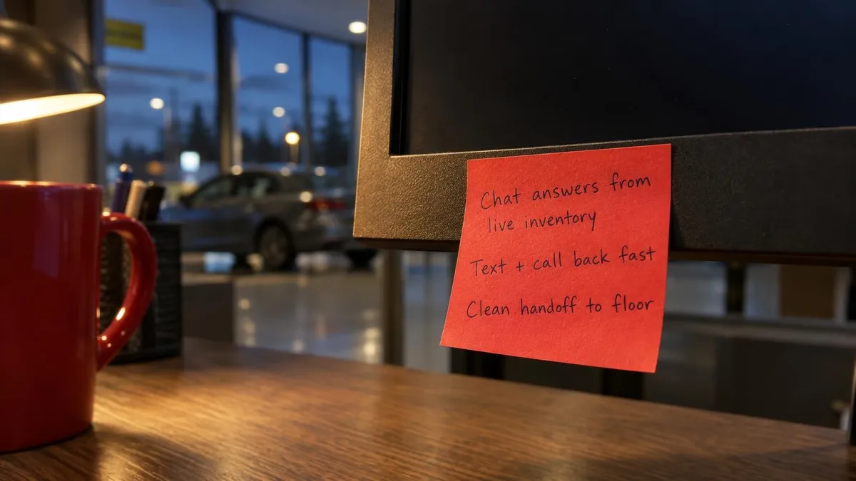 Dealership Website AI Agent: What It Should Actually Do