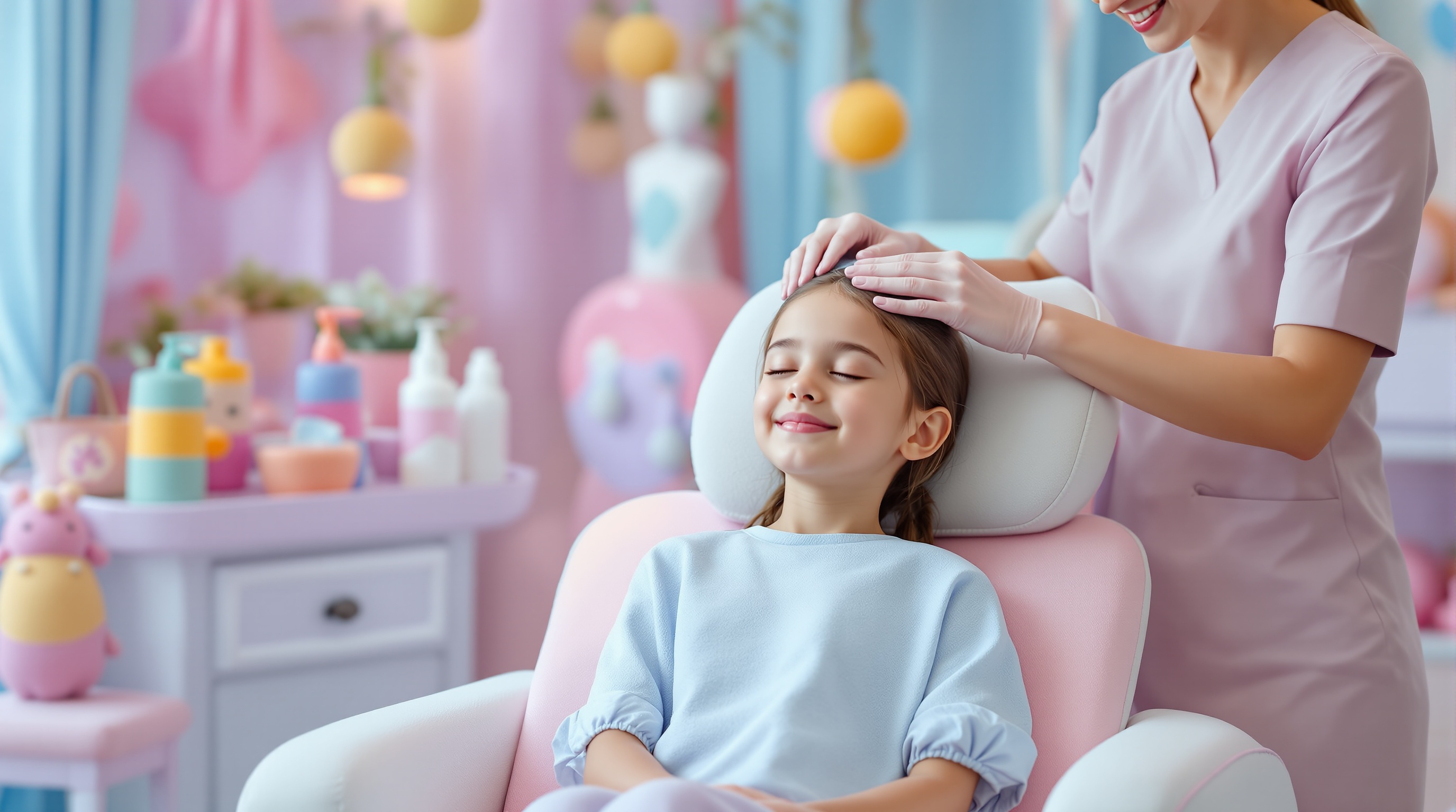 Kids spa 10 to 12 years old - A kids’ head spa is a gentle and relaxing treatment designed to provide children with a soothing scalp and hair care experience in a fun, safe, and calming environment. These services focus on promoting scalp health, relaxation, and a refreshing hair cleanse while ensuring the child feels comfortable and pampered.